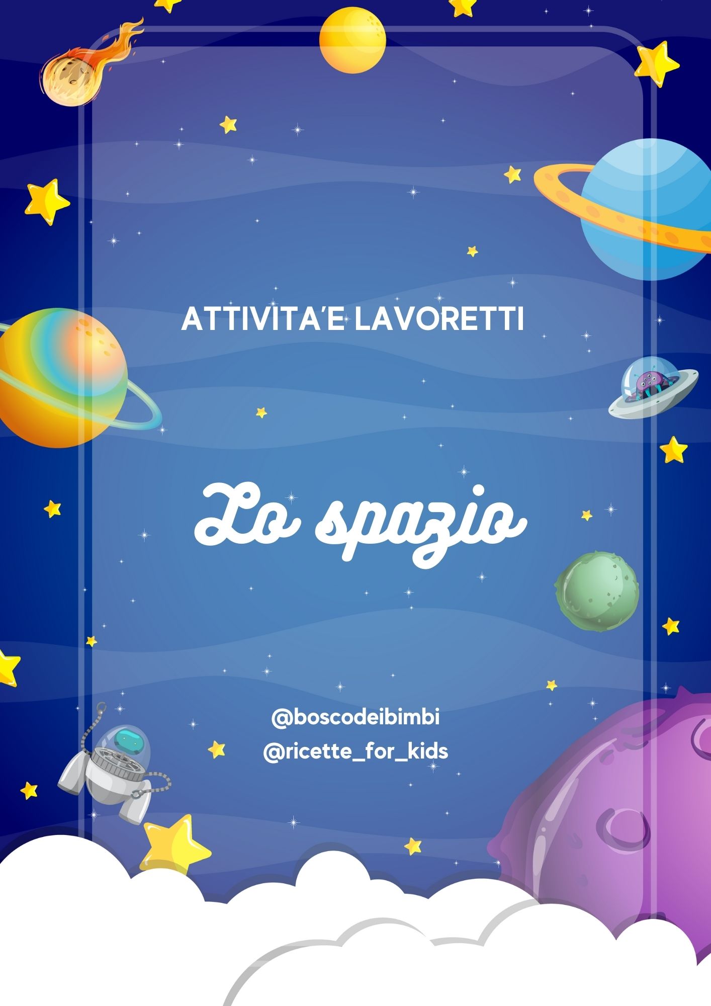 3) SPAZIO: Attività, Lavoretti e Carte della Nomenclatura